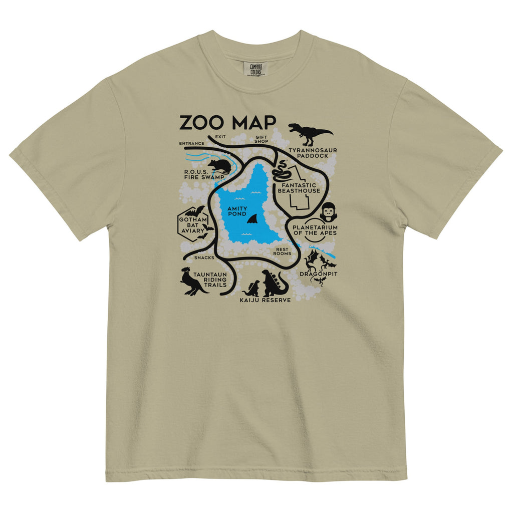 Zoo Map Men's Relaxed Fit Tee