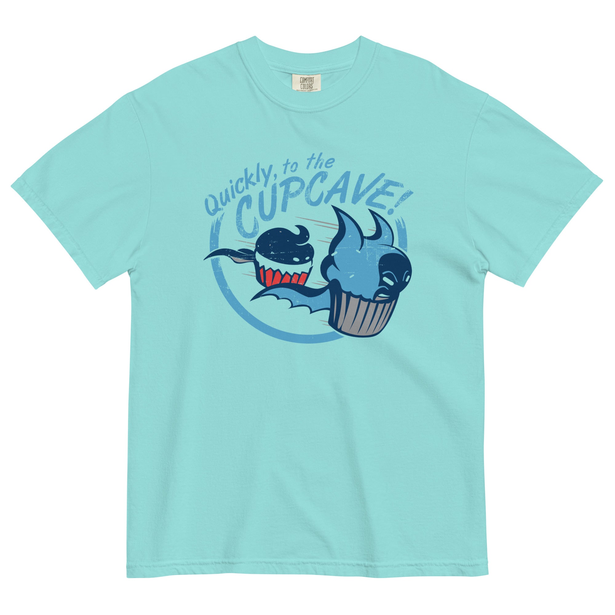 Quickly, To The Cupcave! Men's Relaxed Fit Tee