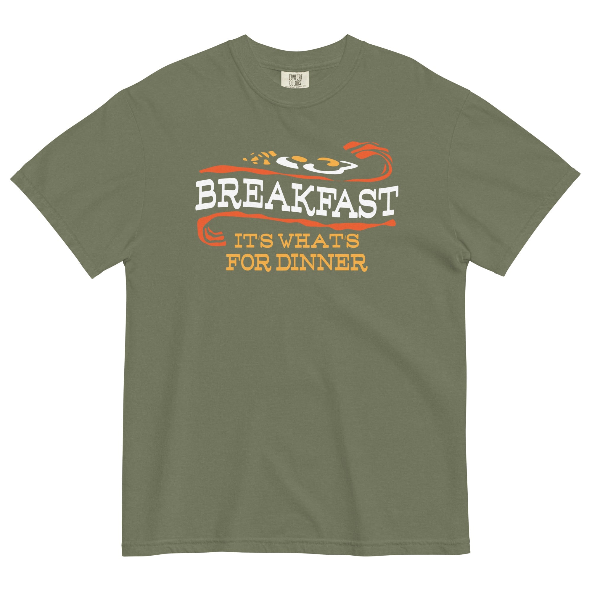 Breakfast, It's What's For Dinner Men's Relaxed Fit Tee