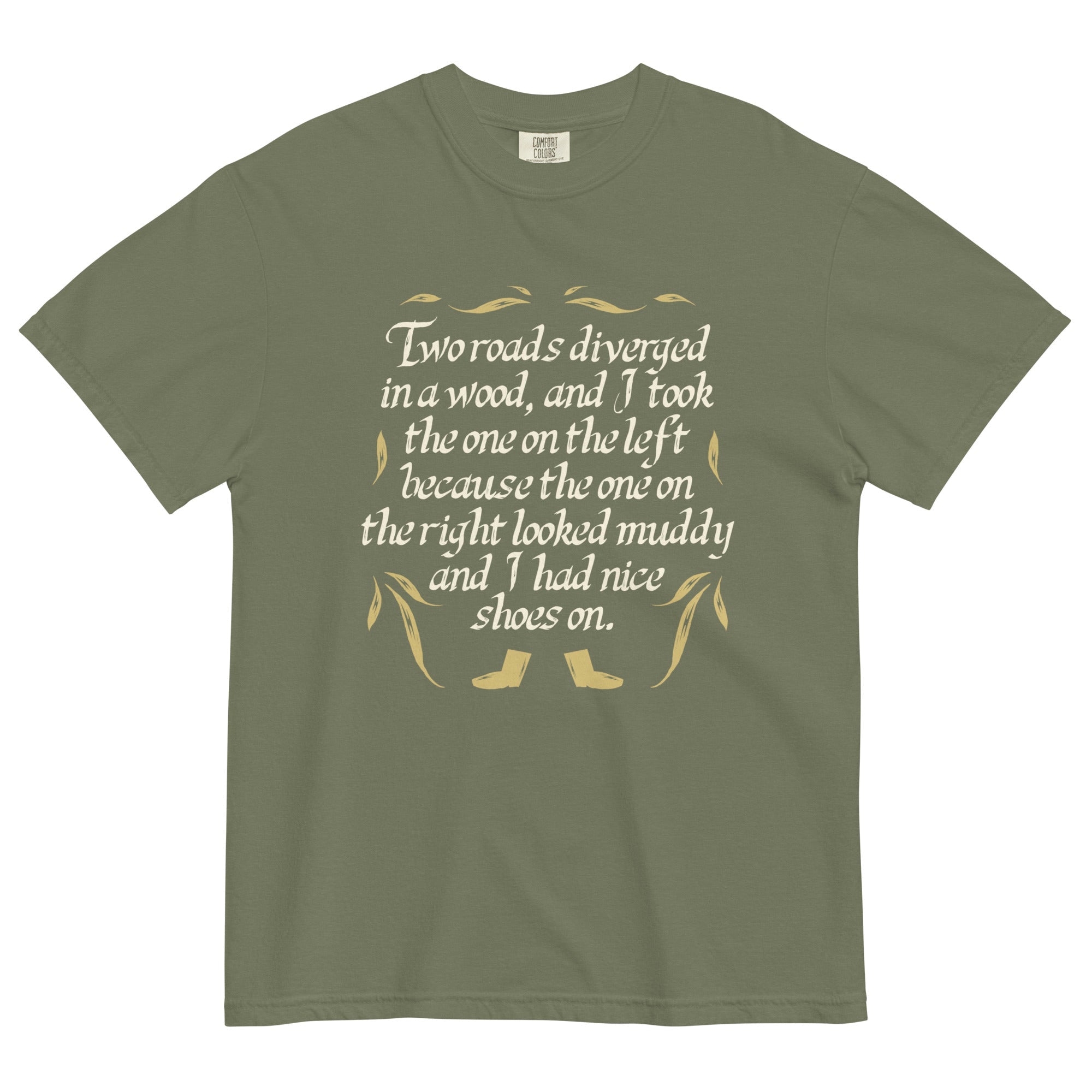 Two Roads Diverged Men's Relaxed Fit Tee