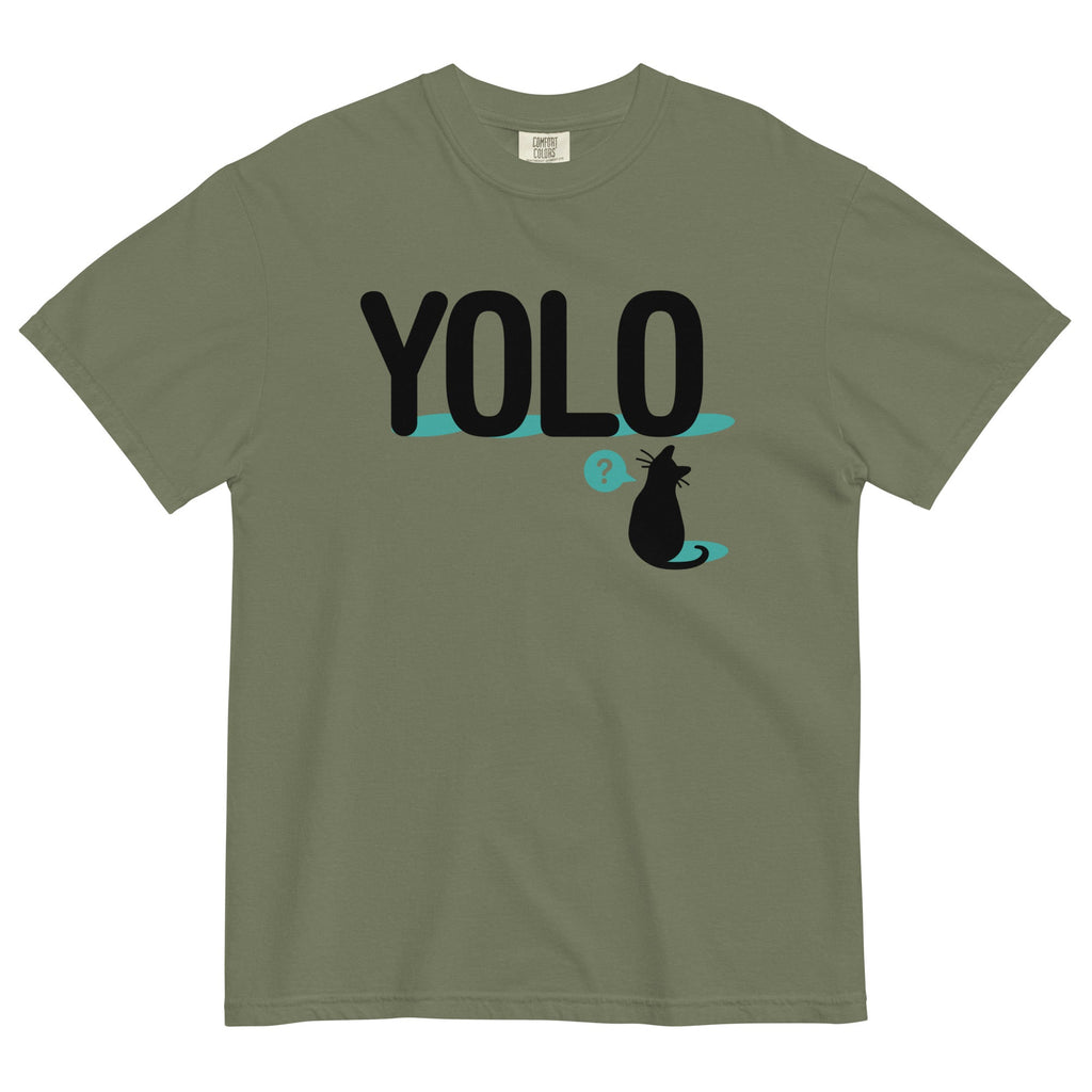 YOLO Cat Men's Relaxed Fit Tee