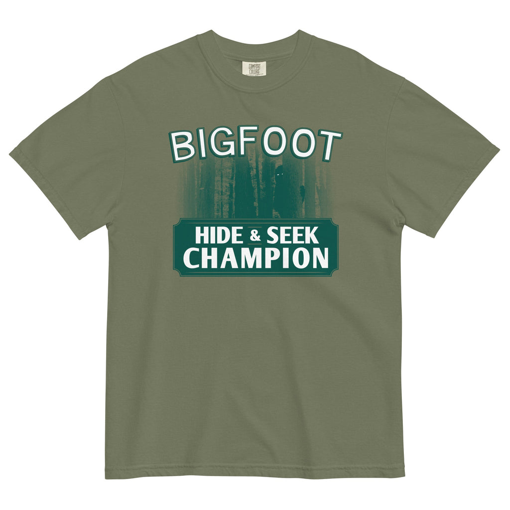 Bigfoot Hide And Seek Champion Men's Relaxed Fit Tee