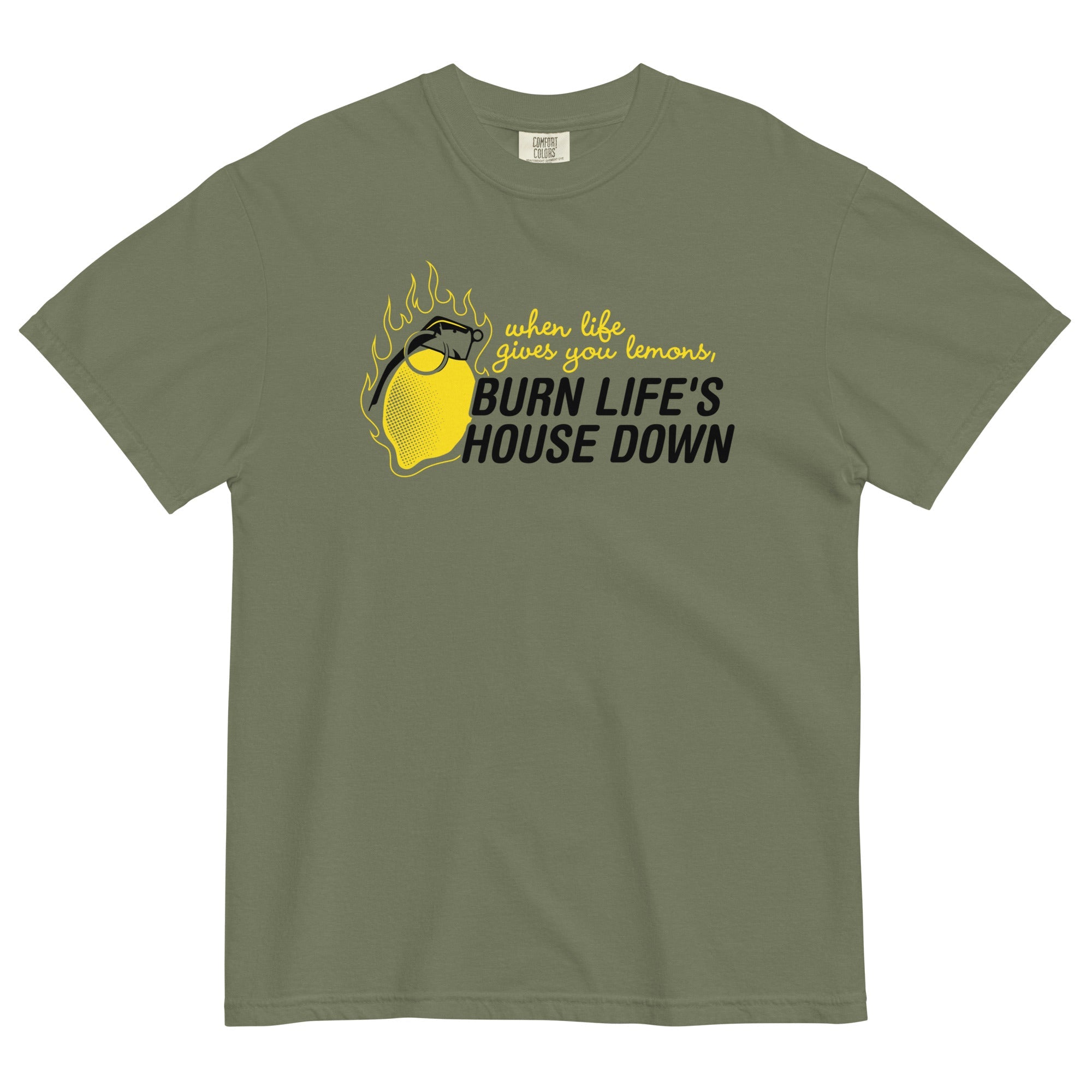 Burn Life's House Down Men's Relaxed Fit Tee