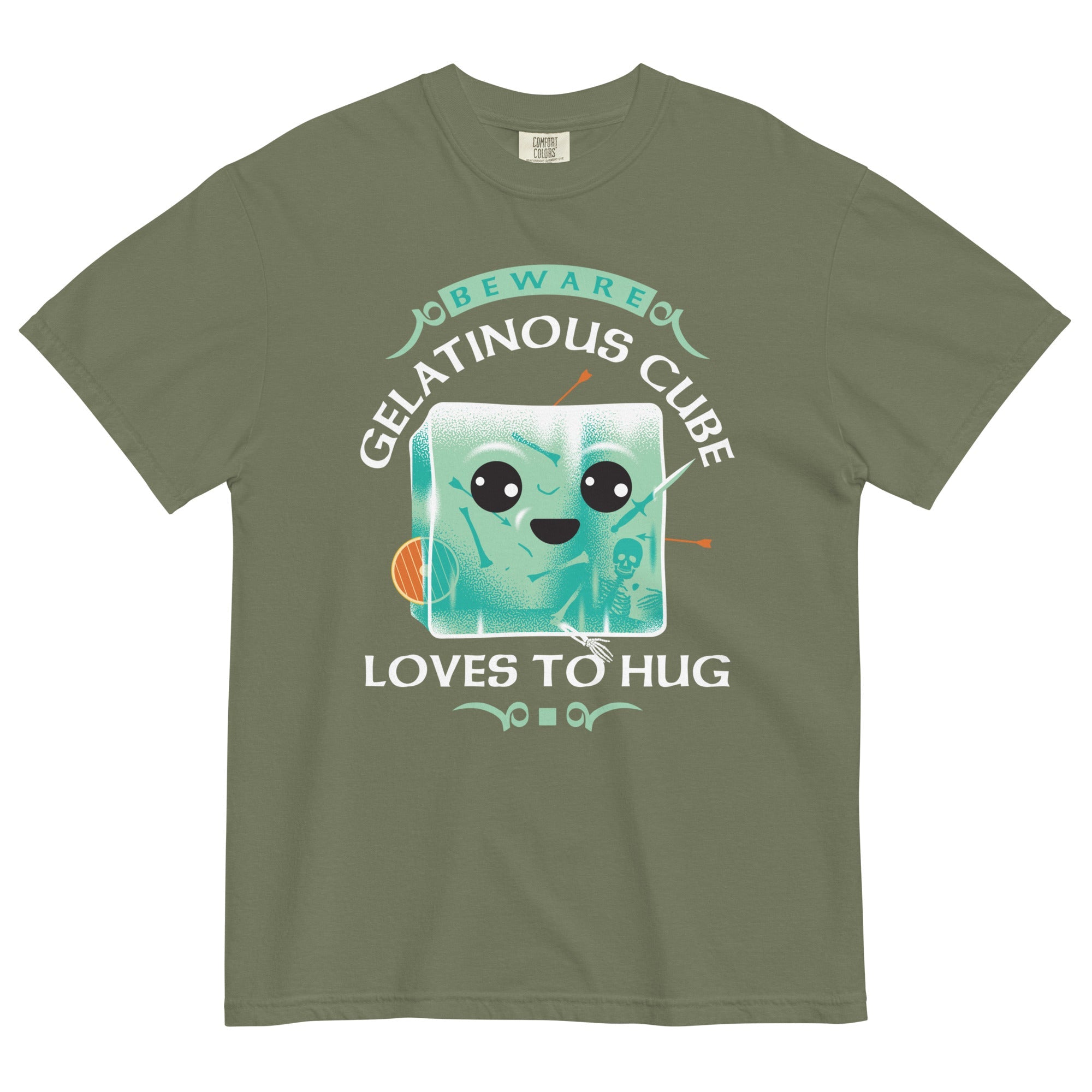 Gelatinous Cube Loves To Hug Men's Relaxed Fit Tee
