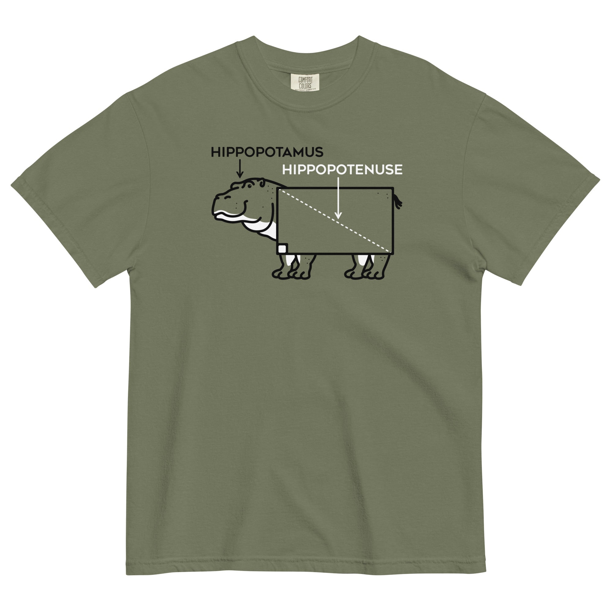 Hippopotenuse Men's Relaxed Fit Tee