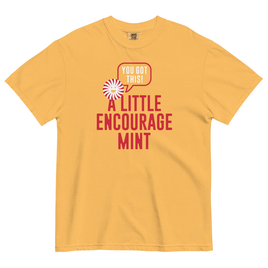 A Little Encourage Mint Men's Relaxed Fit Tee