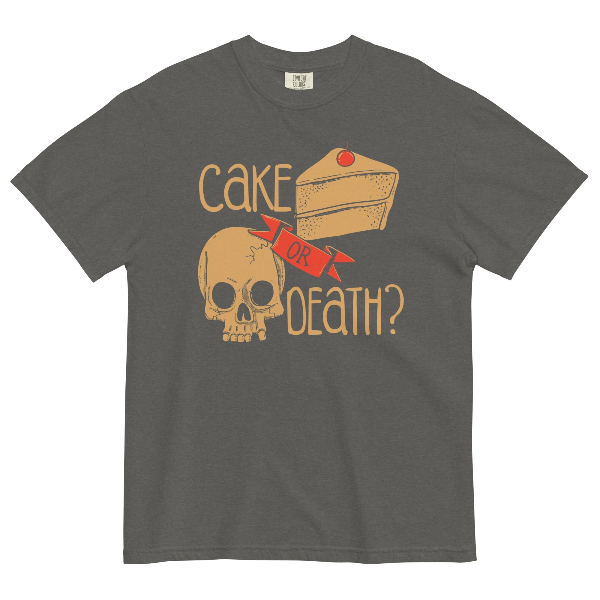 Cake Or Death? Men's Relaxed Fit Tee