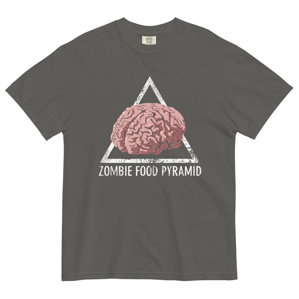 Zombie Food Pyramid Men's Relaxed Fit Tee