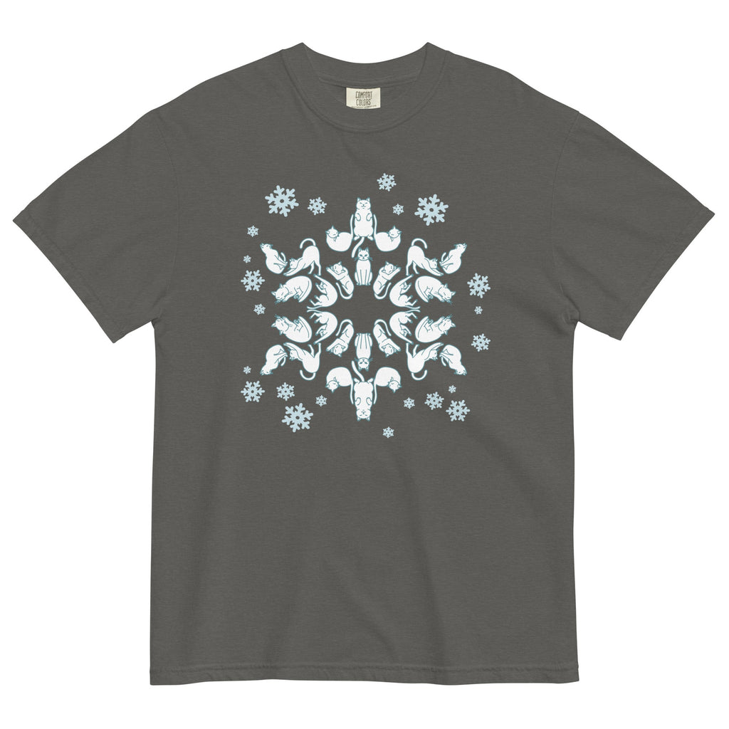 Cat Snowflake Men's Relaxed Fit Tee