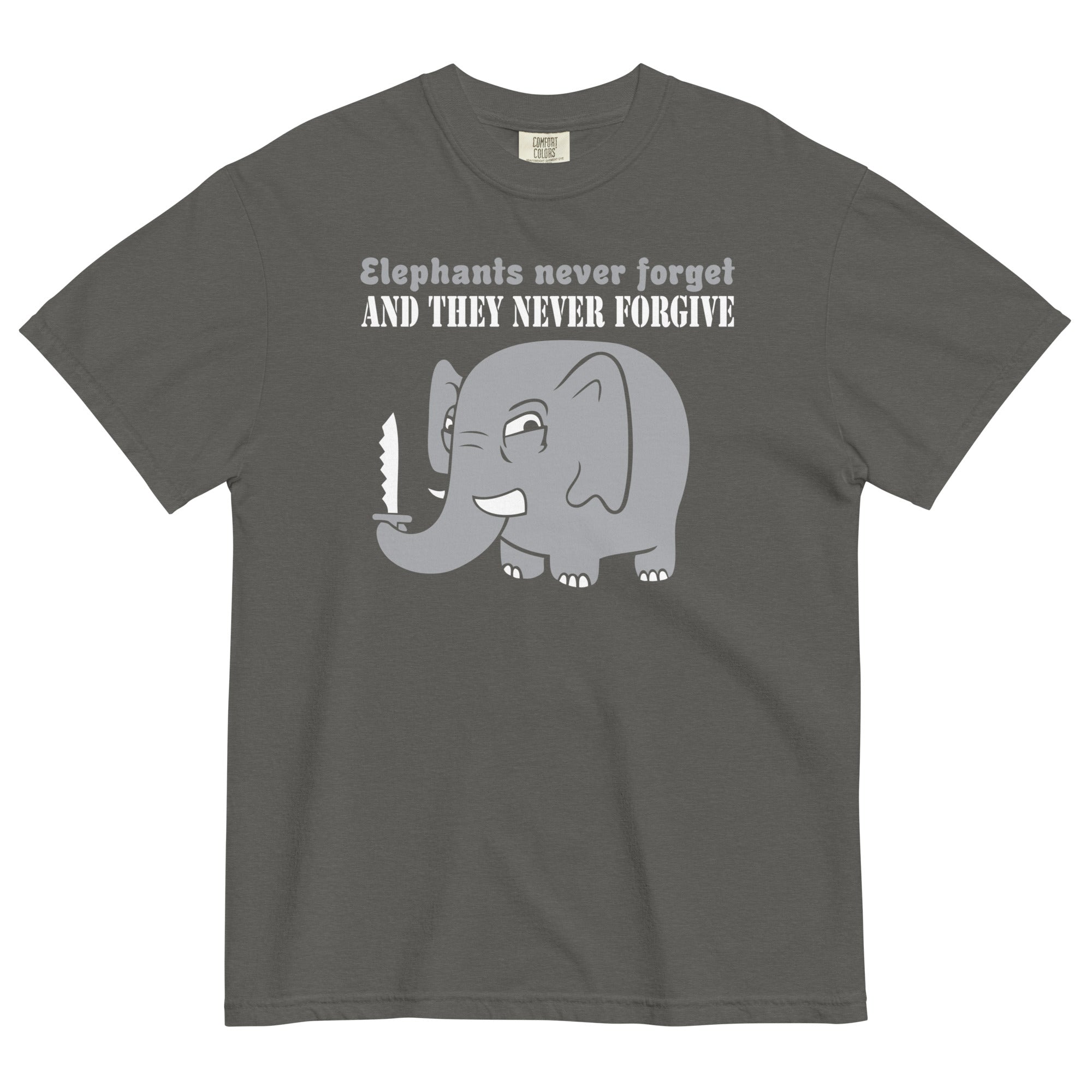 Elephants Never Forgive Men's Relaxed Fit Tee