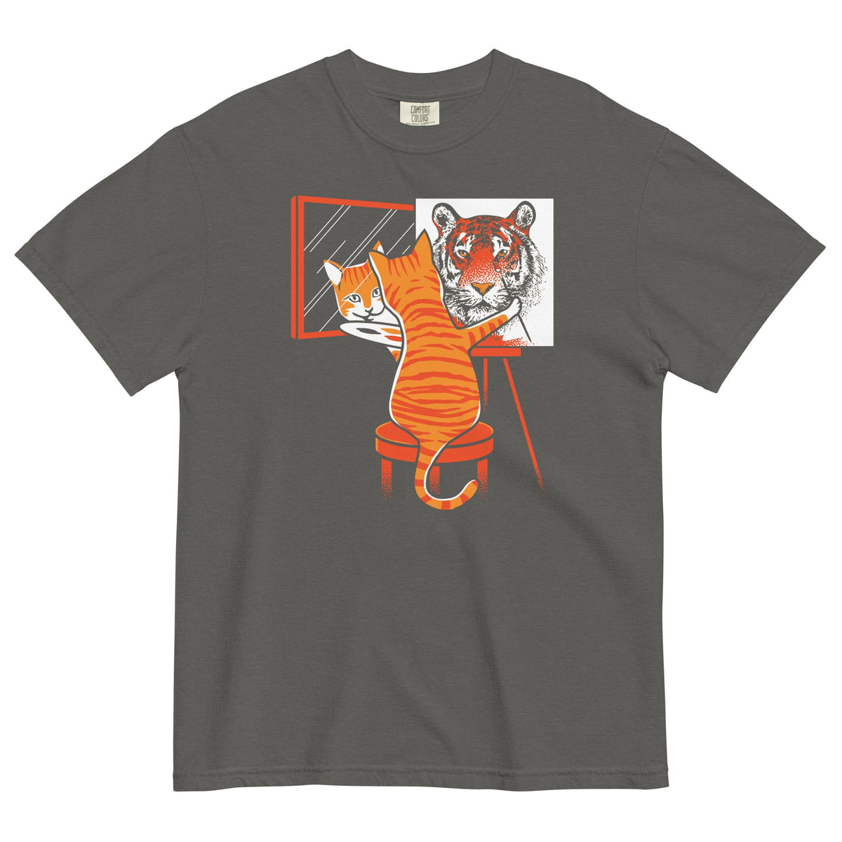 Cat Self Portrait Men's Relaxed Fit Tee
