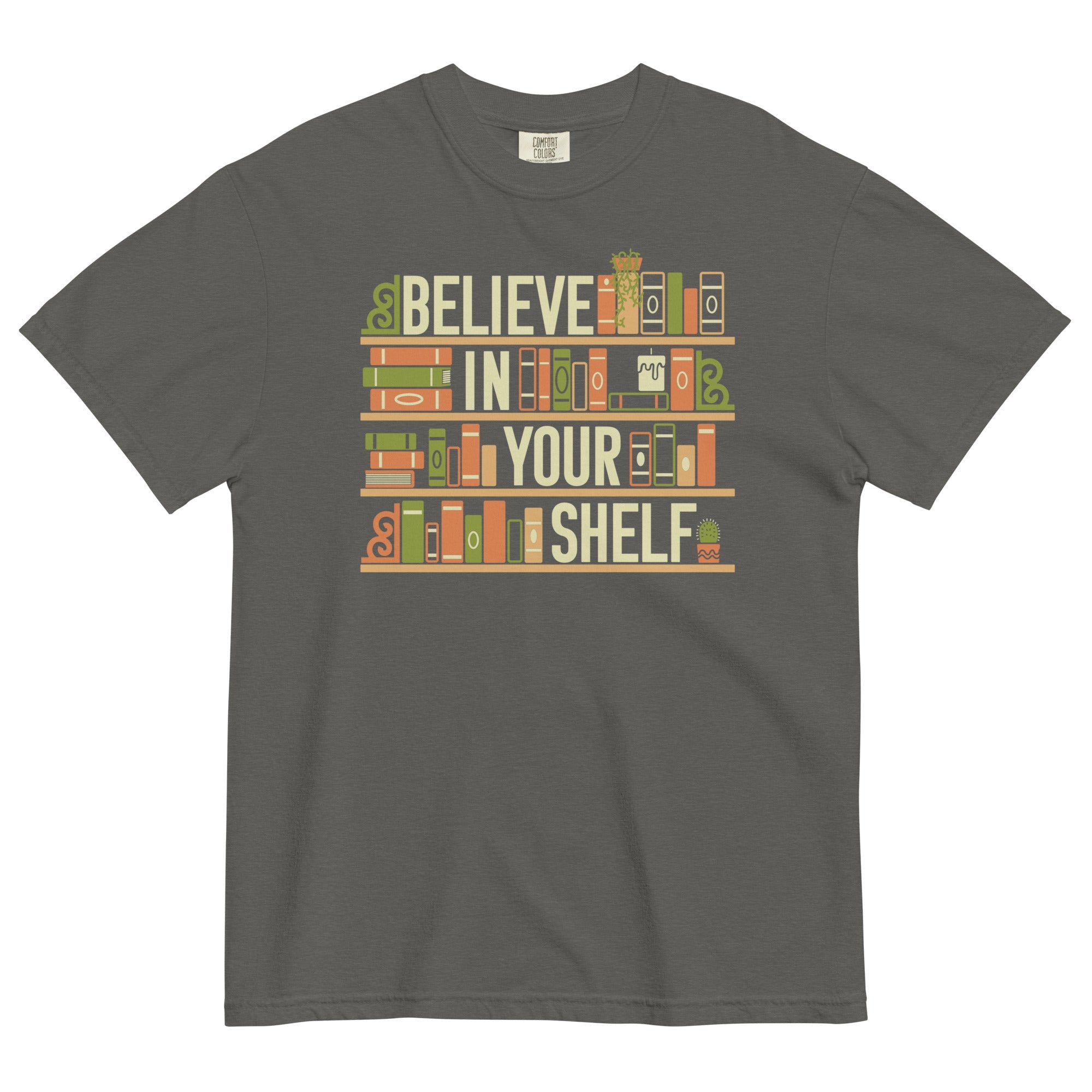Believe In Your Shelf Men's Relaxed Fit Tee
