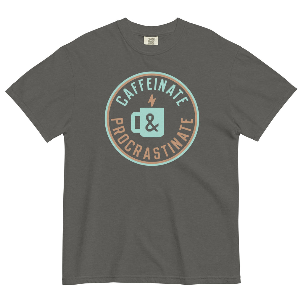 Caffeinate And Procrastinate Men's Relaxed Fit Tee