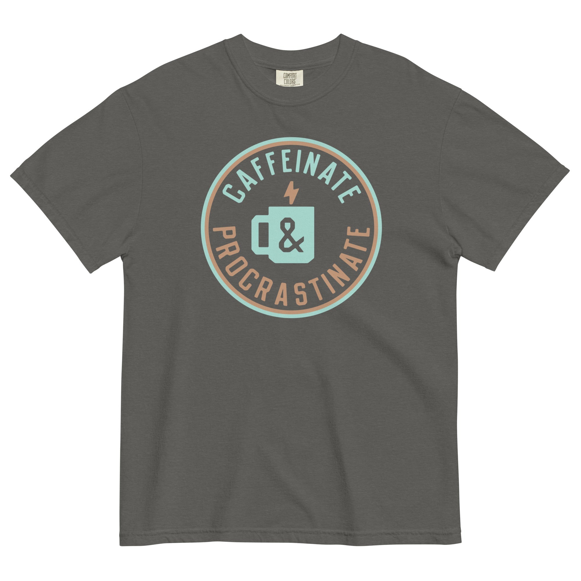 Caffeinate And Procrastinate Men's Relaxed Fit Tee