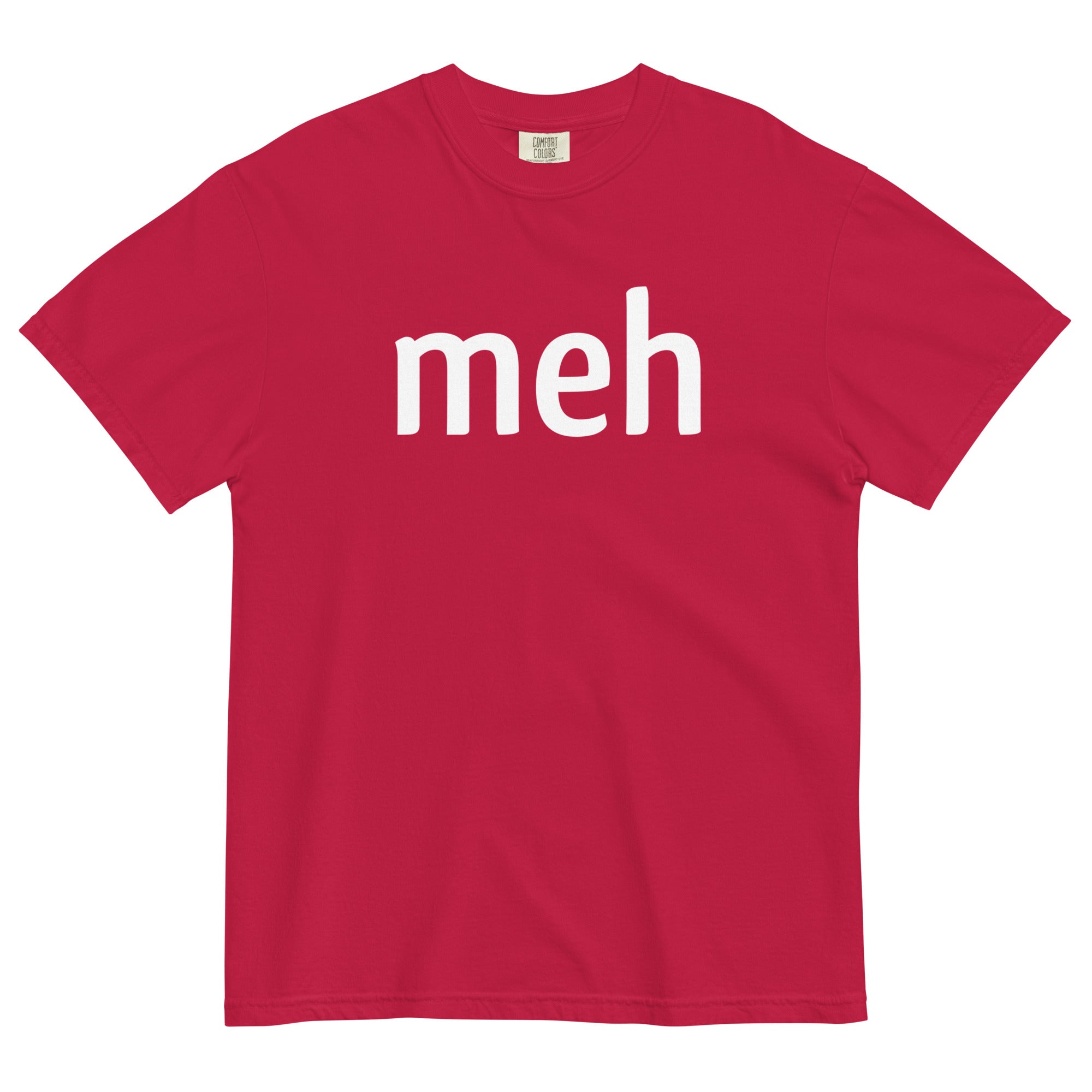 Meh Shirt Men's Relaxed Fit Tee