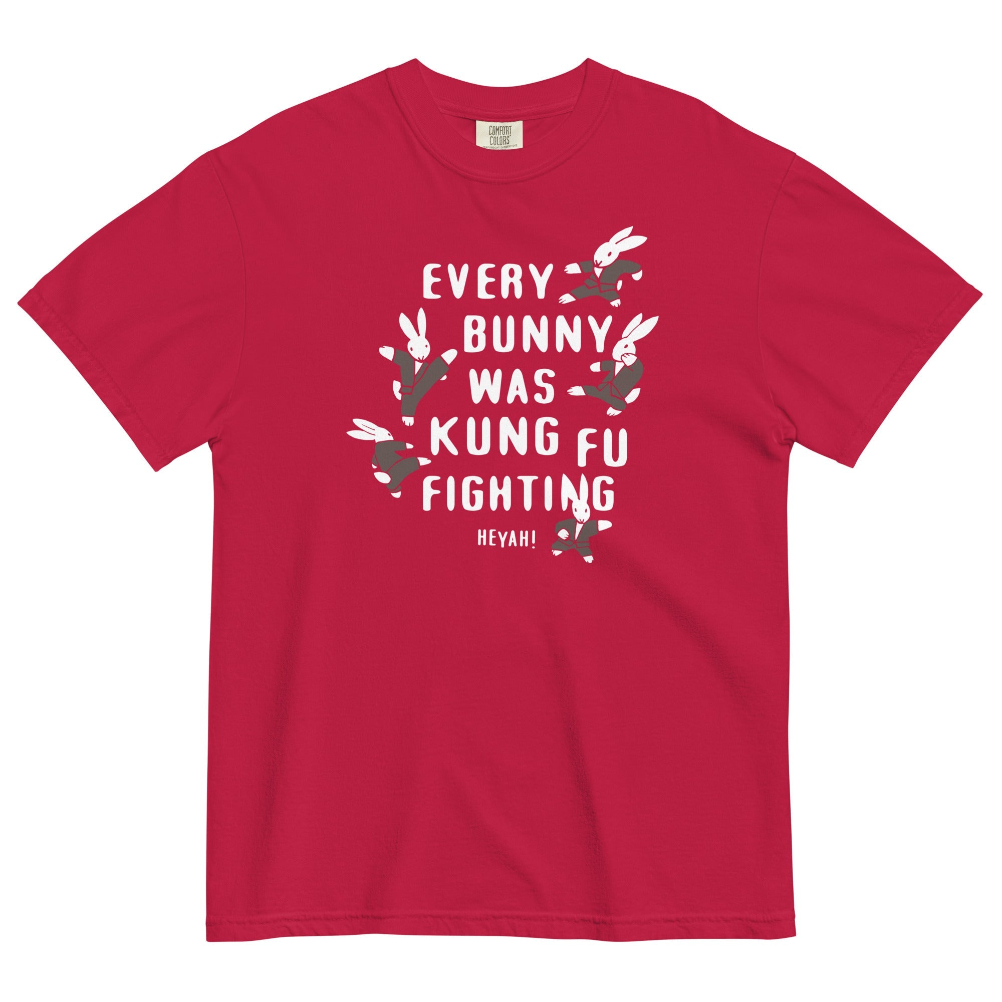 Every Bunny Was Kung Fu Fighting Men's Relaxed Fit Tee