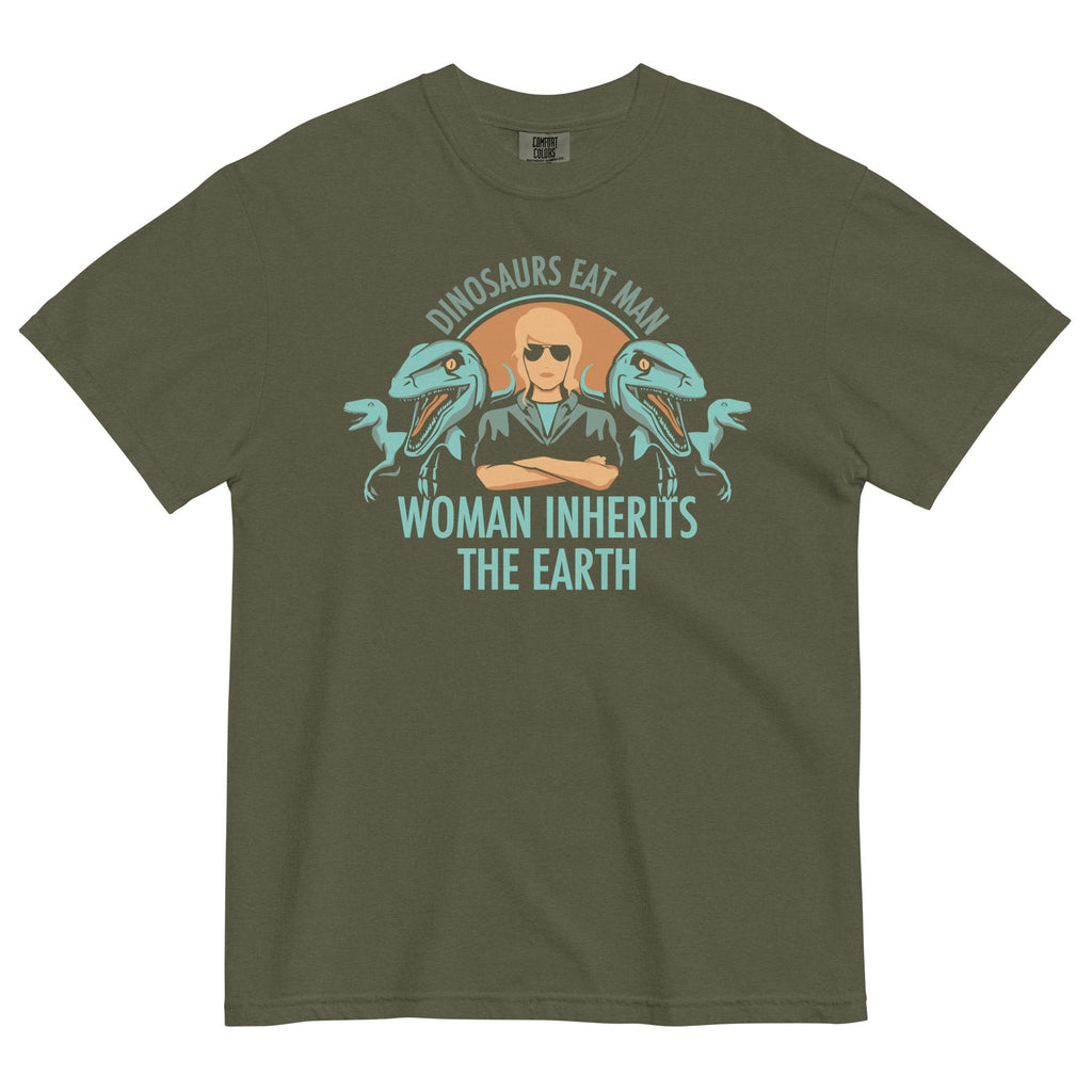 Woman Inherits The Earth Men's Relaxed Fit Tee