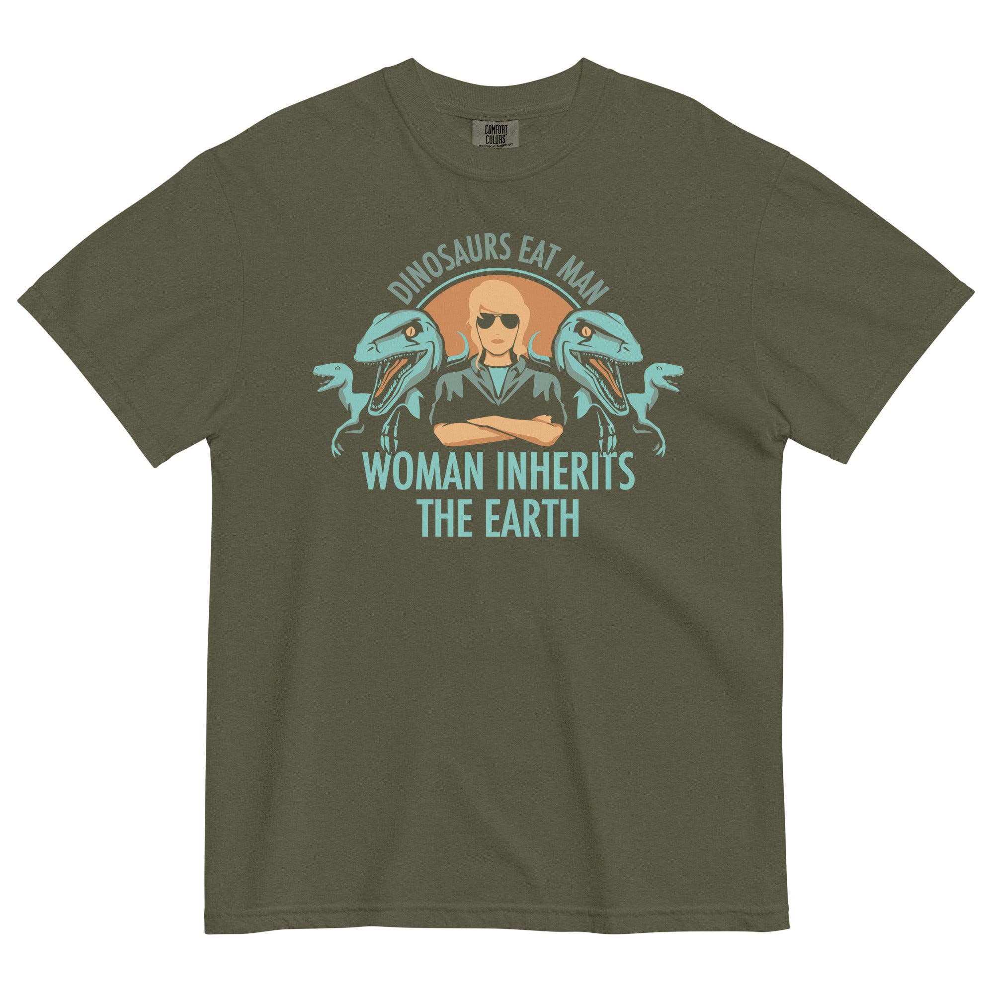 Woman Inherits The Earth Men's Relaxed Fit Tee