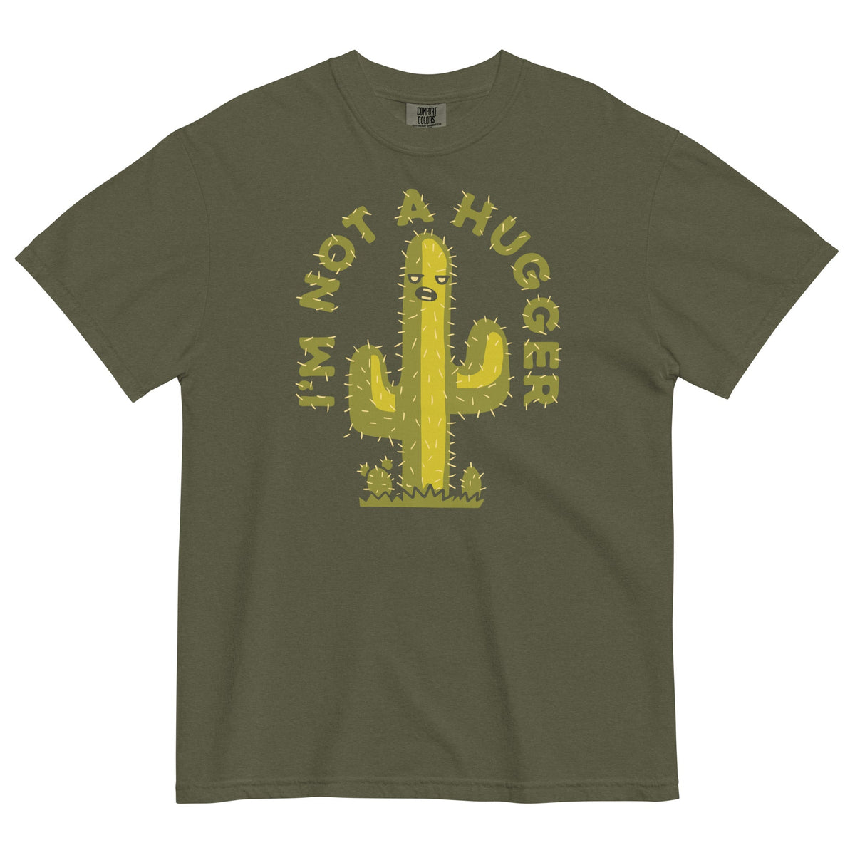 I'm Not A Hugger Men's Relaxed Fit Tee
