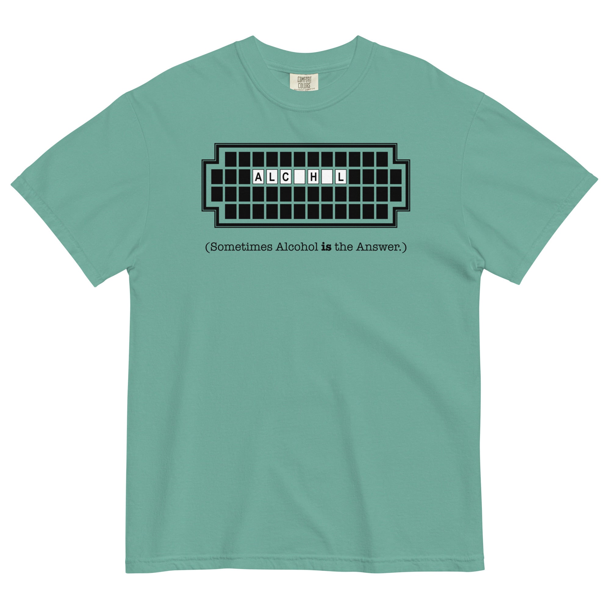 Alcohol Is The Answer Men's Relaxed Fit Tee