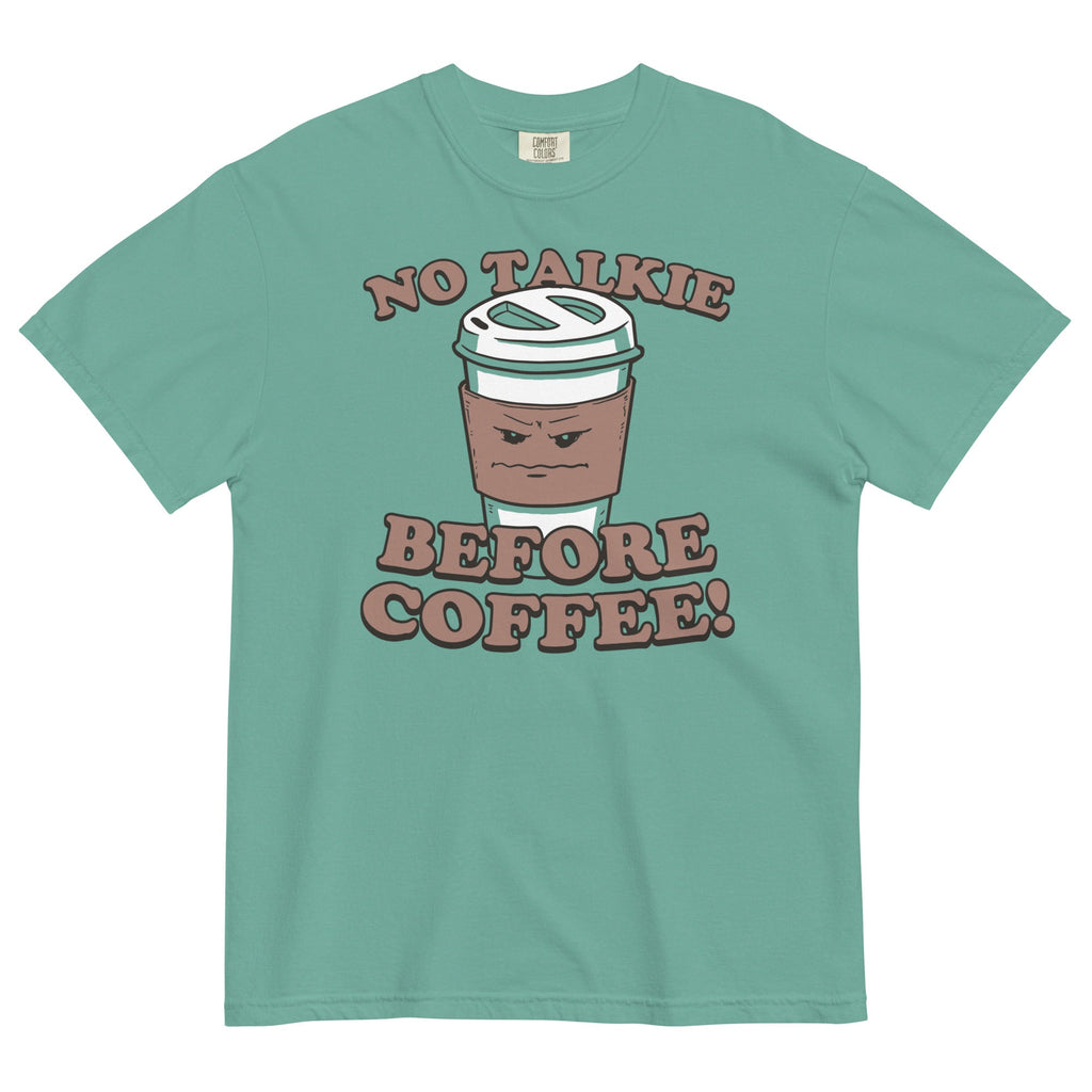 No Talkie Before Coffee! Men's Relaxed Fit Tee