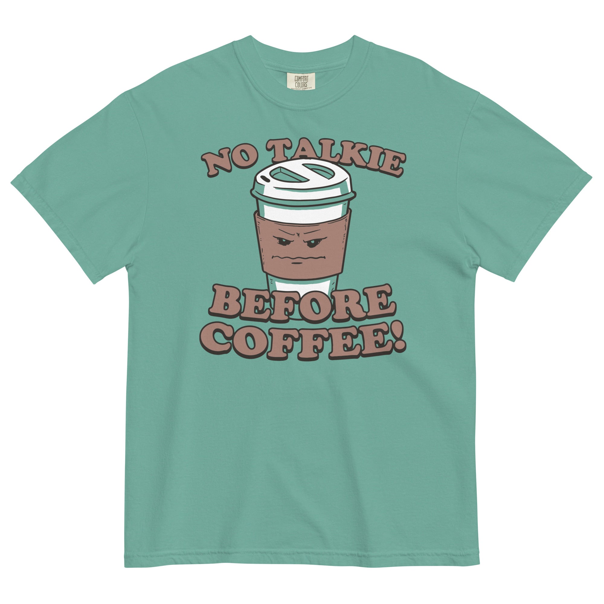 No Talkie Before Coffee! Men's Relaxed Fit Tee
