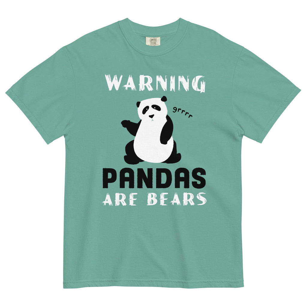 Warning, Pandas Are Bears Men's Relaxed Fit Tee