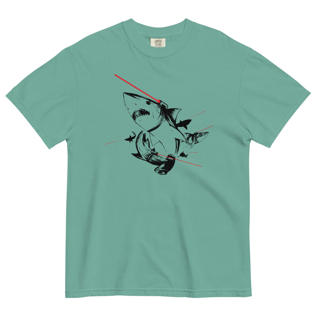 Sharks With Lasers Men's Relaxed Fit Tee