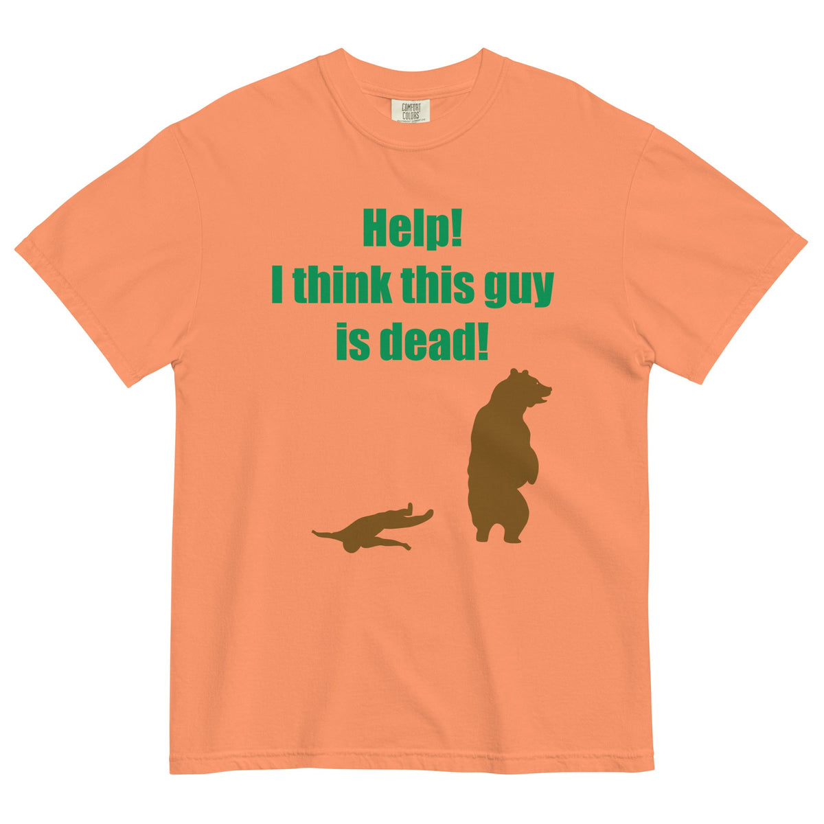 Help! I Think This Guy Is Dead! Men's Relaxed Fit Tee