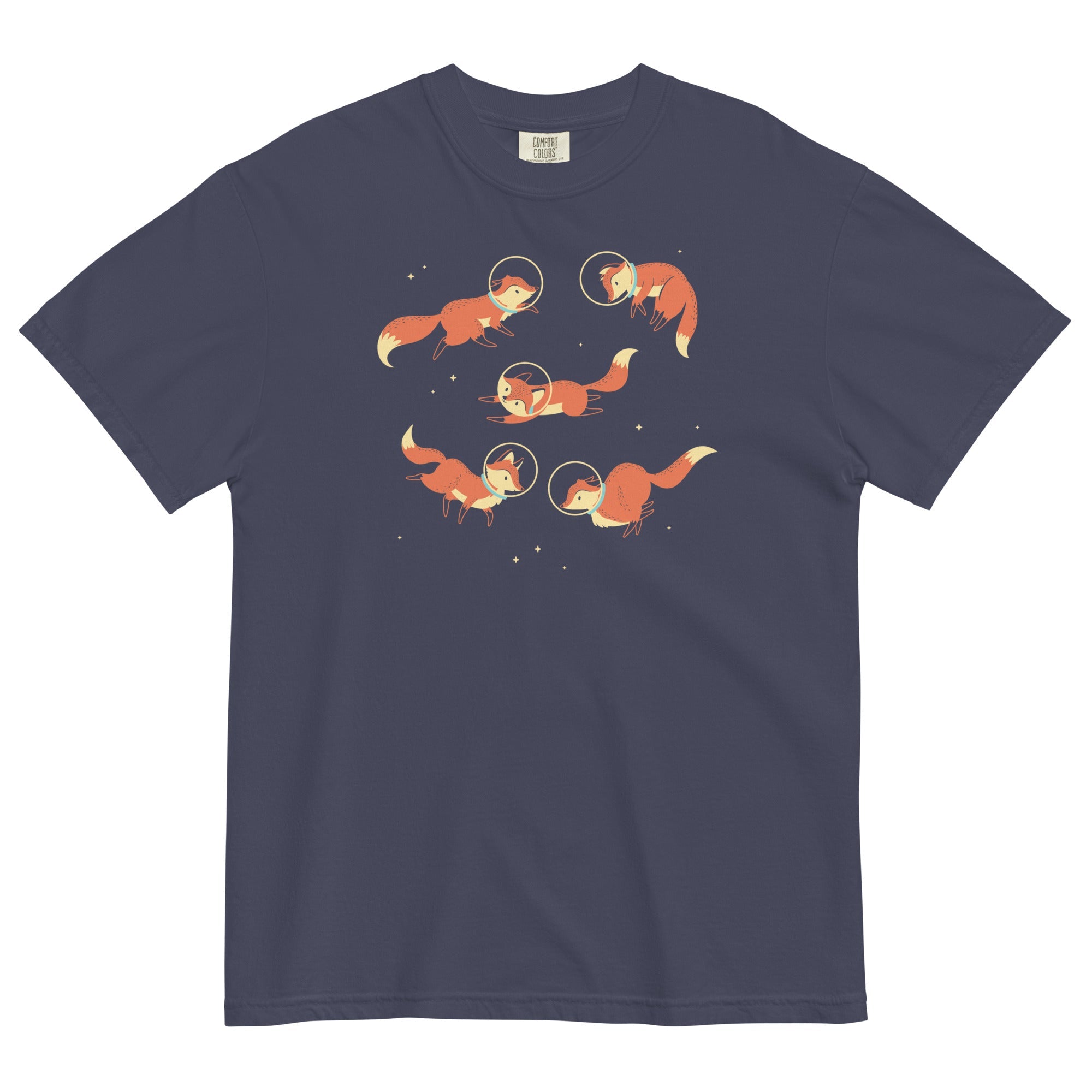 Foxes In Space Men's Relaxed Fit Tee
