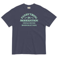 Everything In Moderation Including Moderation Men's Relaxed Fit Tee