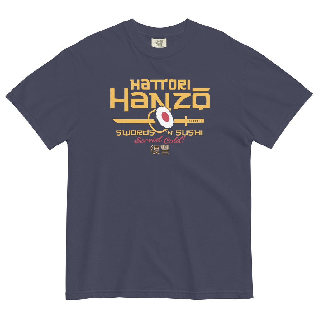 Hattori Hanzo Swords 'n' Sushi Men's Relaxed Fit Tee
