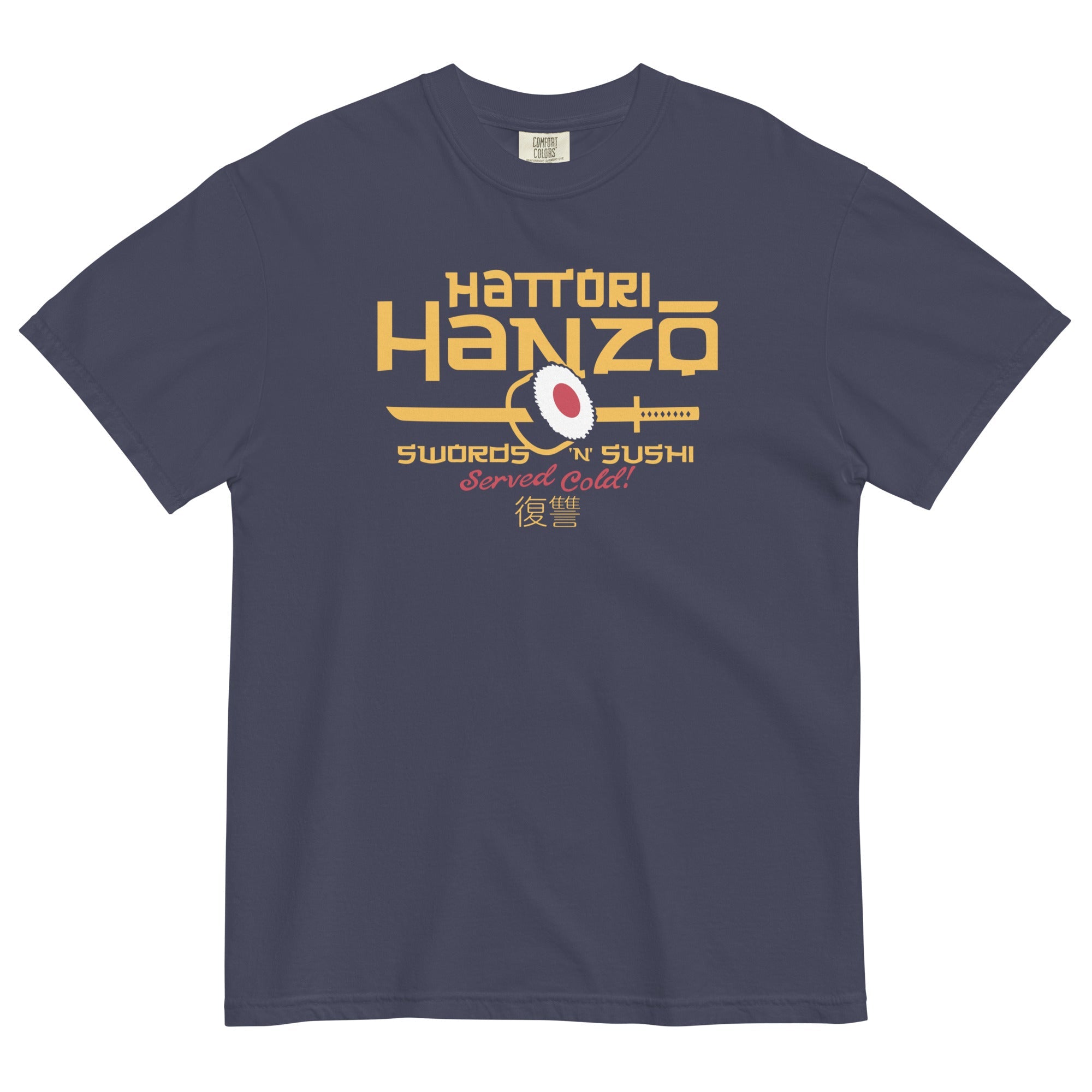 Hattori Hanzo Swords 'n' Sushi Men's Relaxed Fit Tee