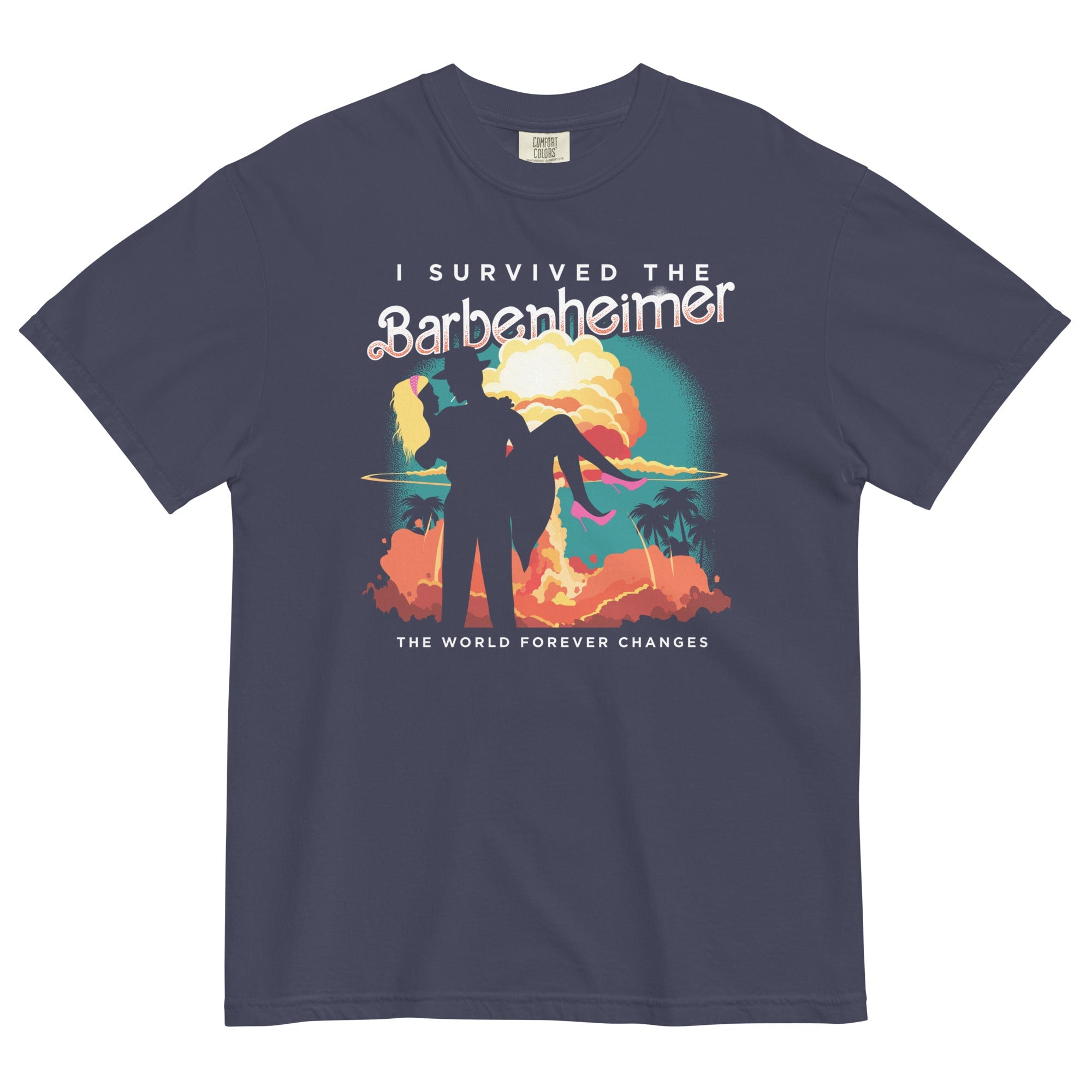 I Survived The Barbenheimer Men's Relaxed Fit Tee