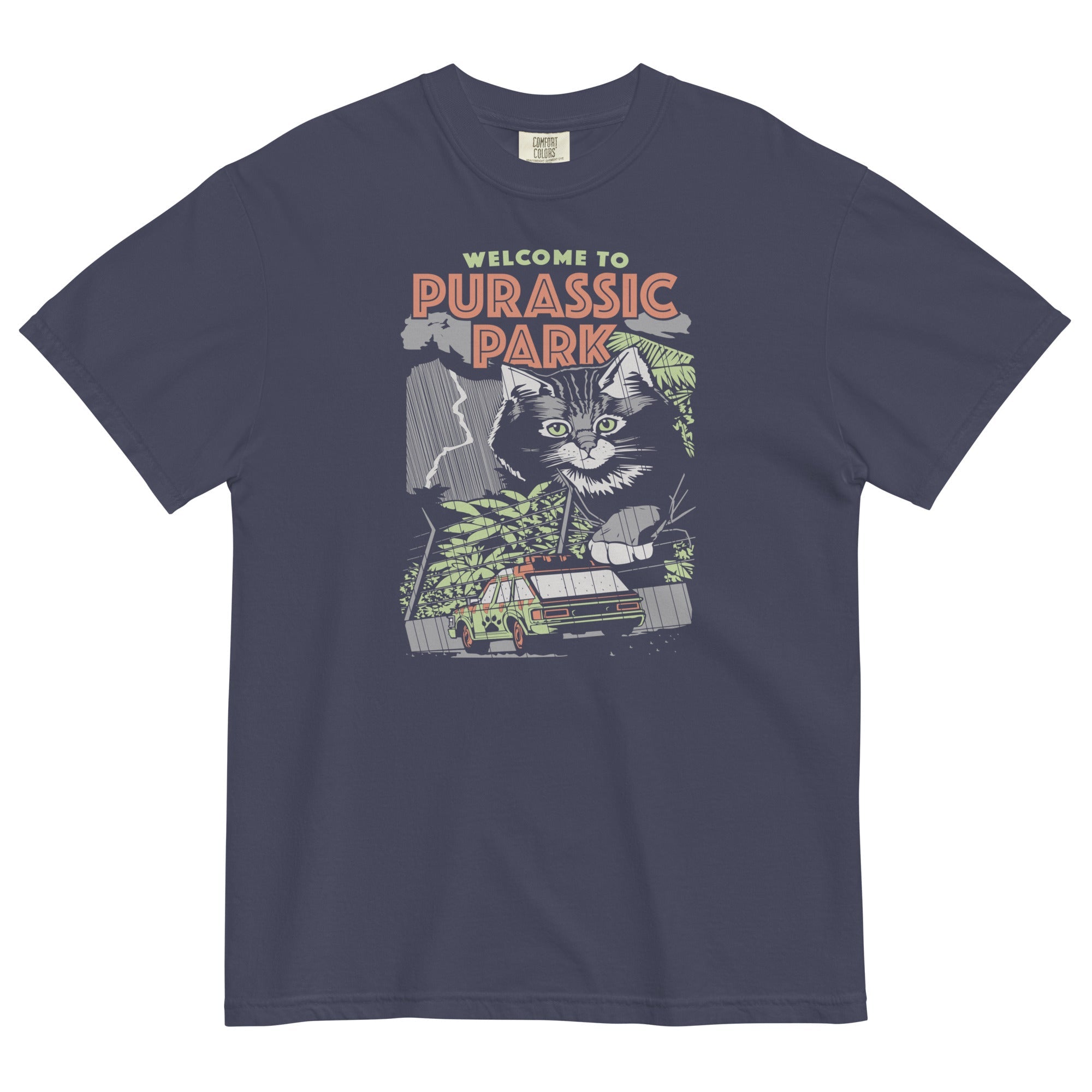 Purassic Park Men's Relaxed Fit Tee