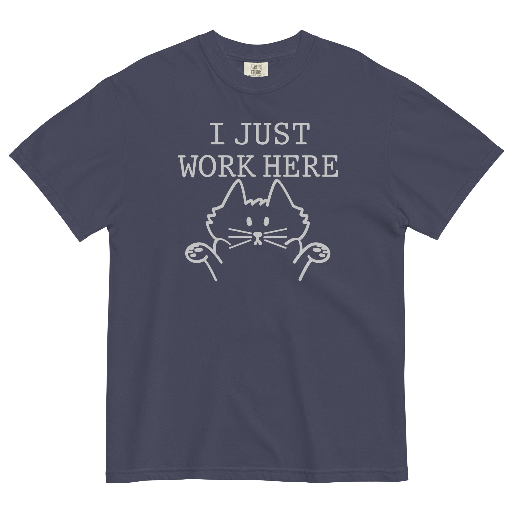 I Just Work Here Men's Relaxed Fit Tee