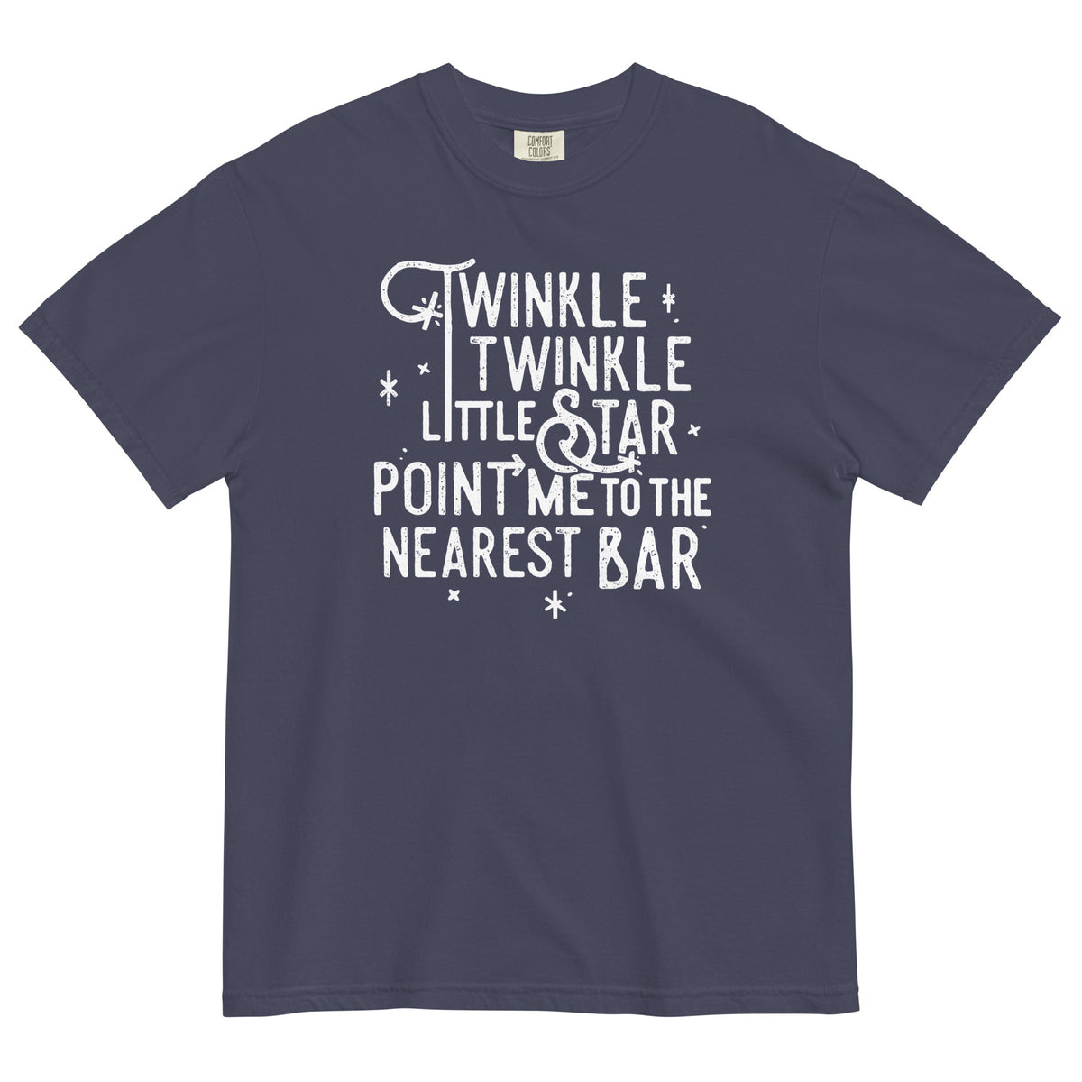 Point Me To The Nearest Bar Men's Relaxed Fit Tee