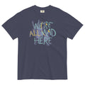 We're All Mad Here Men's Relaxed Fit Tee