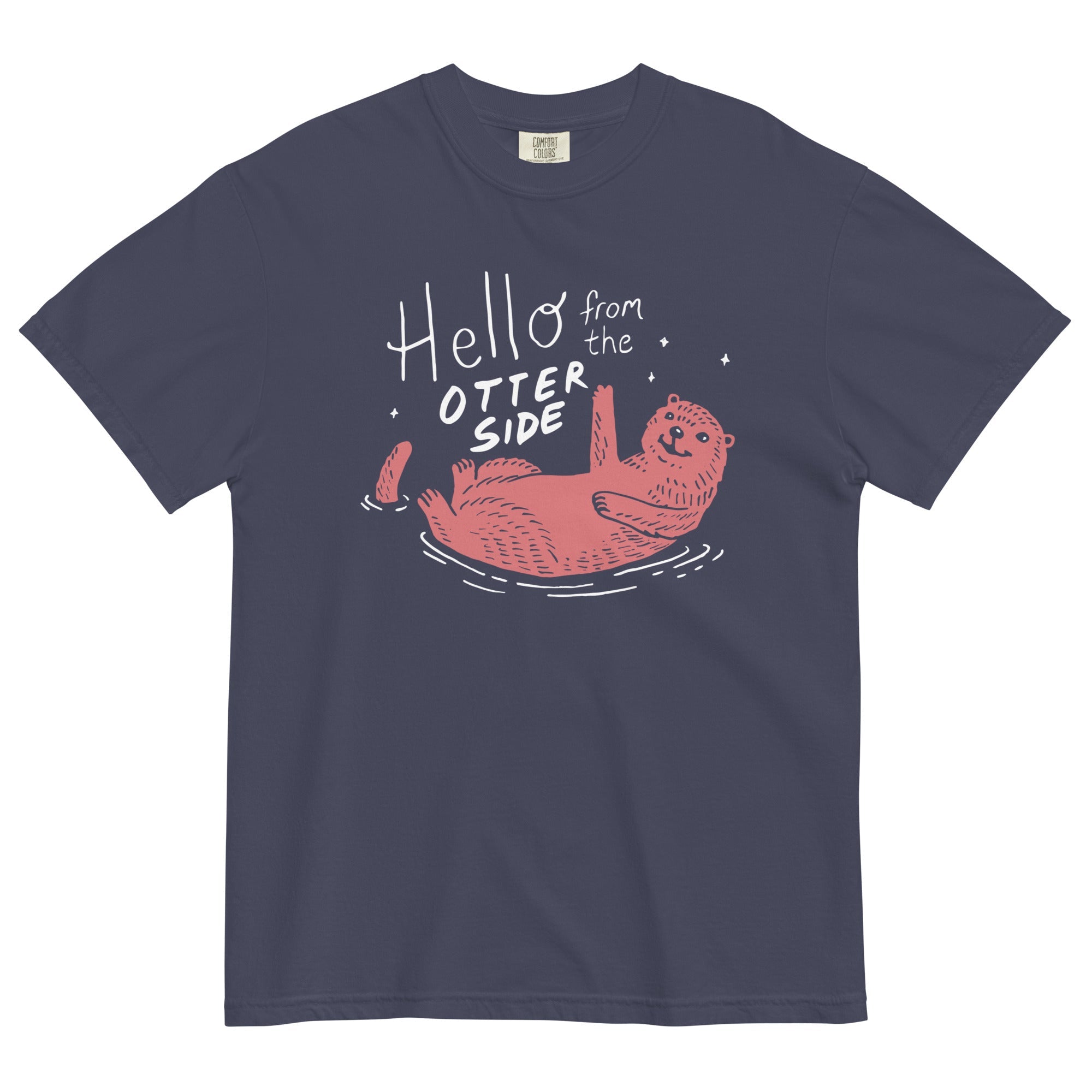 Hello From The Otter Side Men's Relaxed Fit Tee