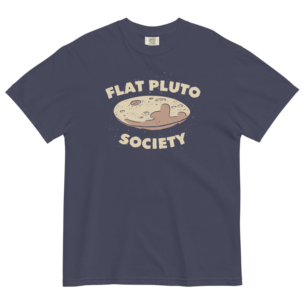 Flat Pluto Society Men's Relaxed Fit Tee