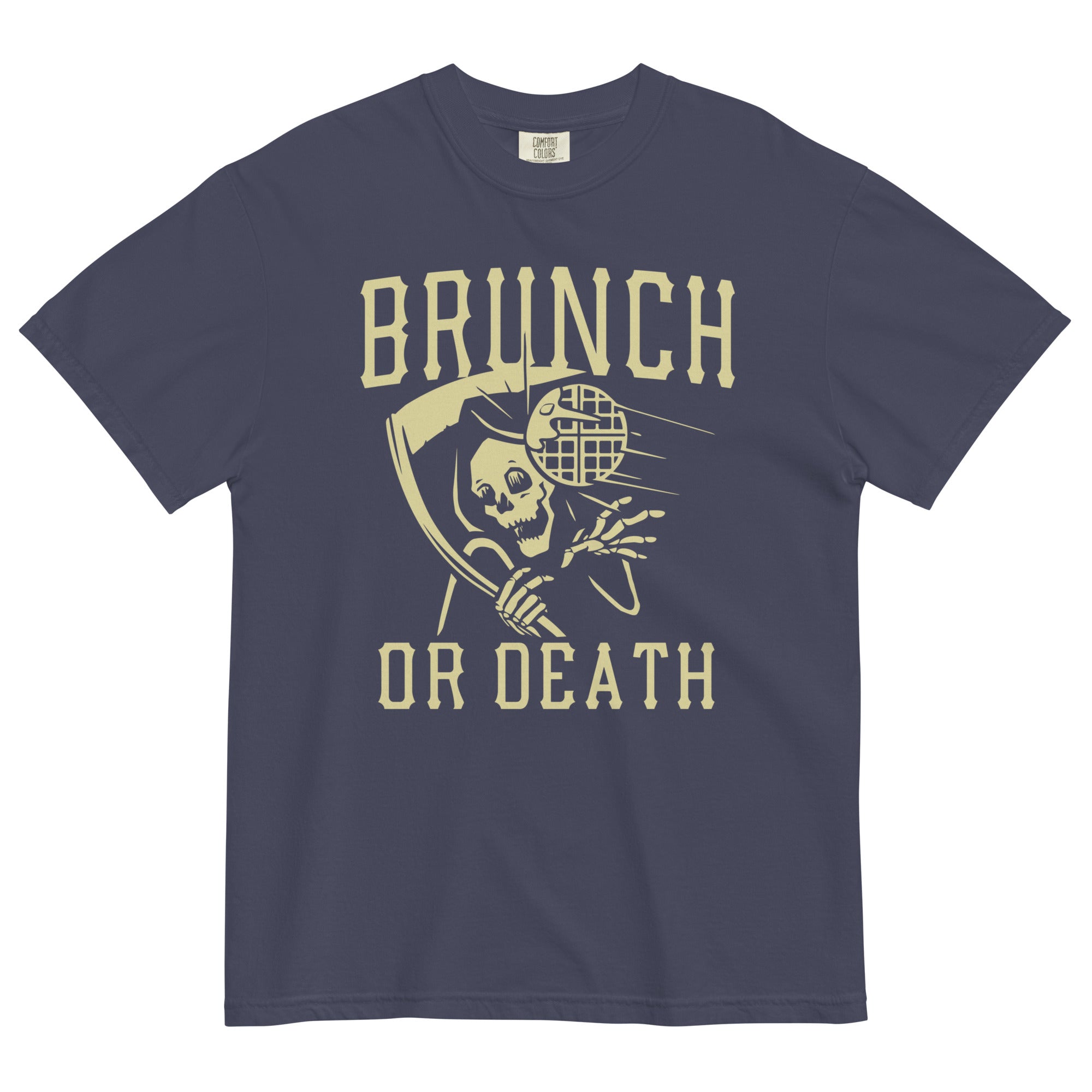 Brunch Or Death Men's Relaxed Fit Tee