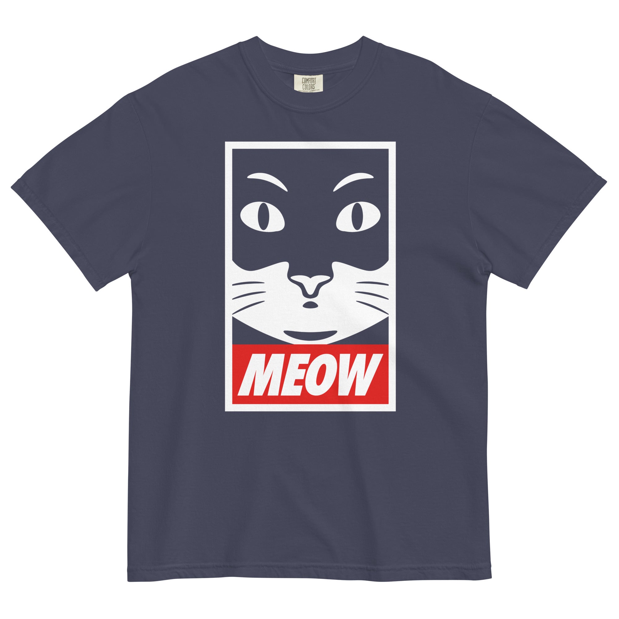 Meow Men's Relaxed Fit Tee