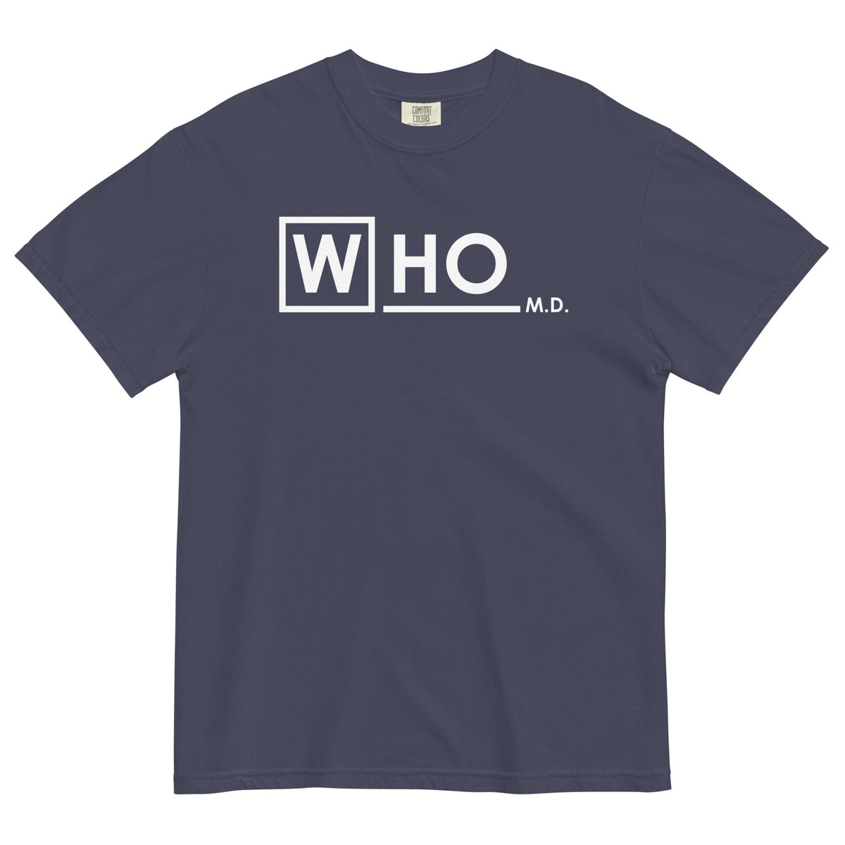 Who MD Men's Relaxed Fit Tee