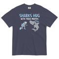 Sharks Hug With Their Mouths Men's Relaxed Fit Tee