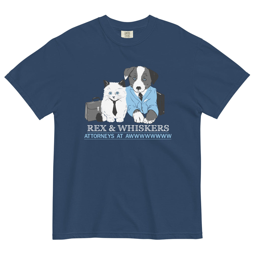 Rex and Whiskers Attorneys Men's Relaxed Fit Tee