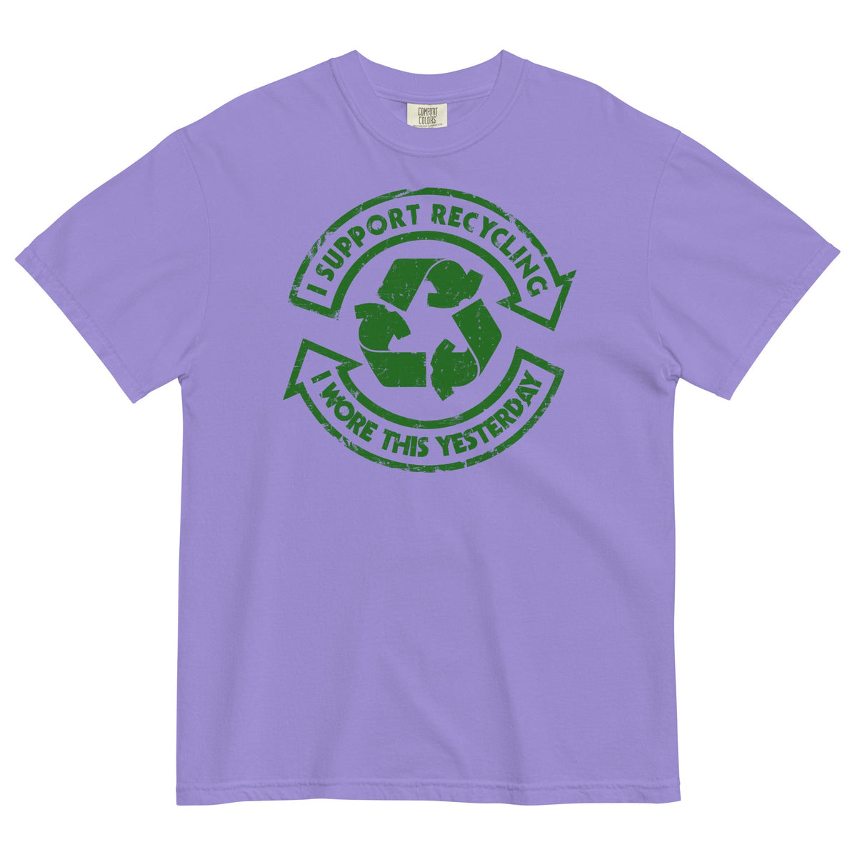I Support Recycling Men's Relaxed Fit Tee