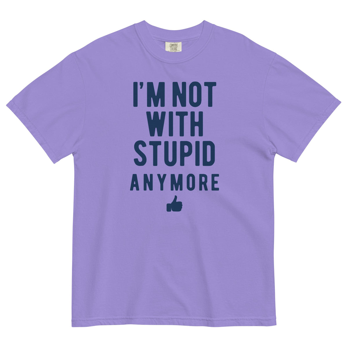 I'm Not With Stupid Anymore Men's Relaxed Fit Tee