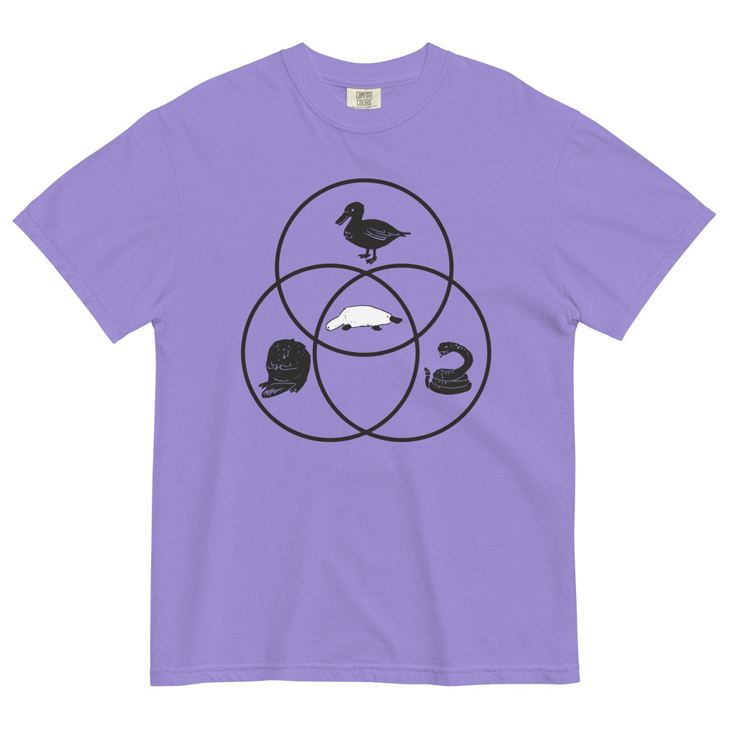 Platypus Venn Diagram Men's Relaxed Fit Tee