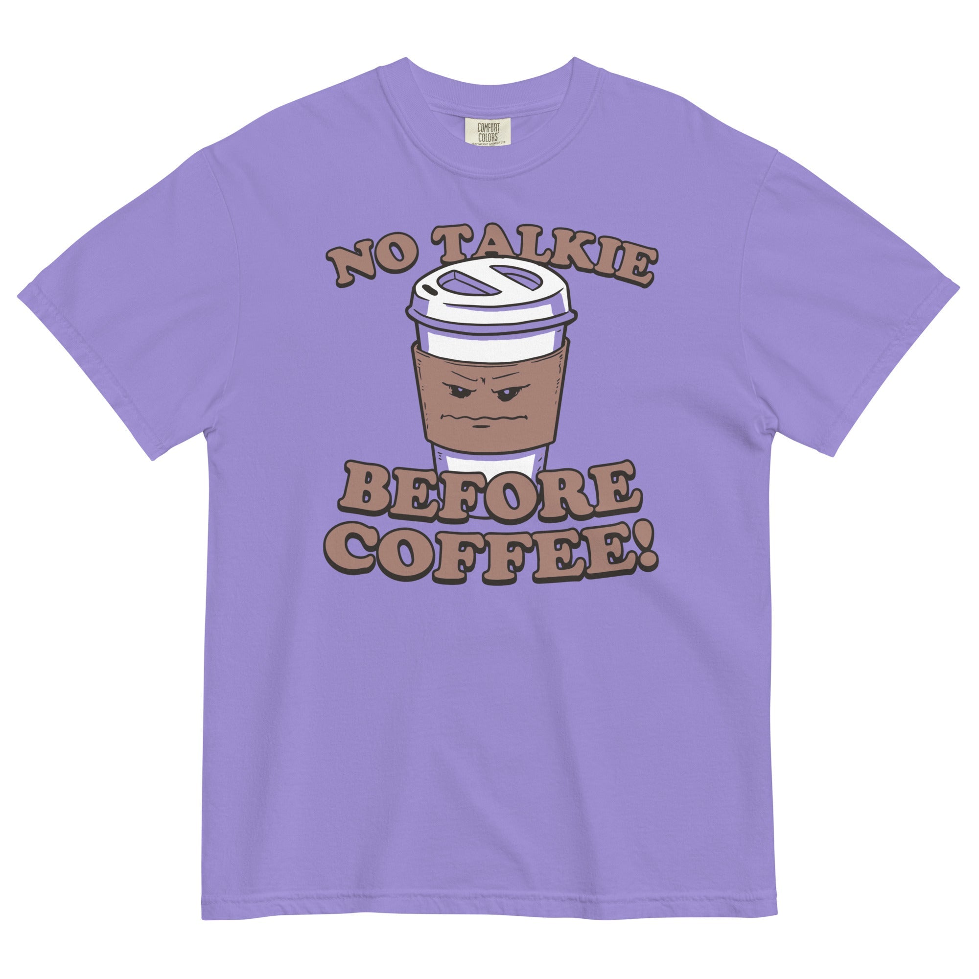 No Talkie Before Coffee! Men's Relaxed Fit Tee
