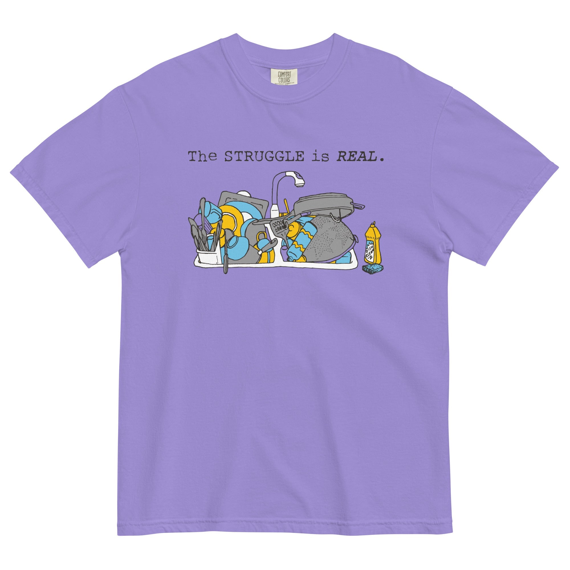The Struggle Is Real Men's Relaxed Fit Tee